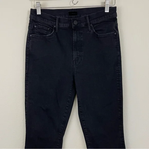MOTHER The Insider Crop Step Fray Jeans in Not Guilty Size 29 - Picture 5 of 15